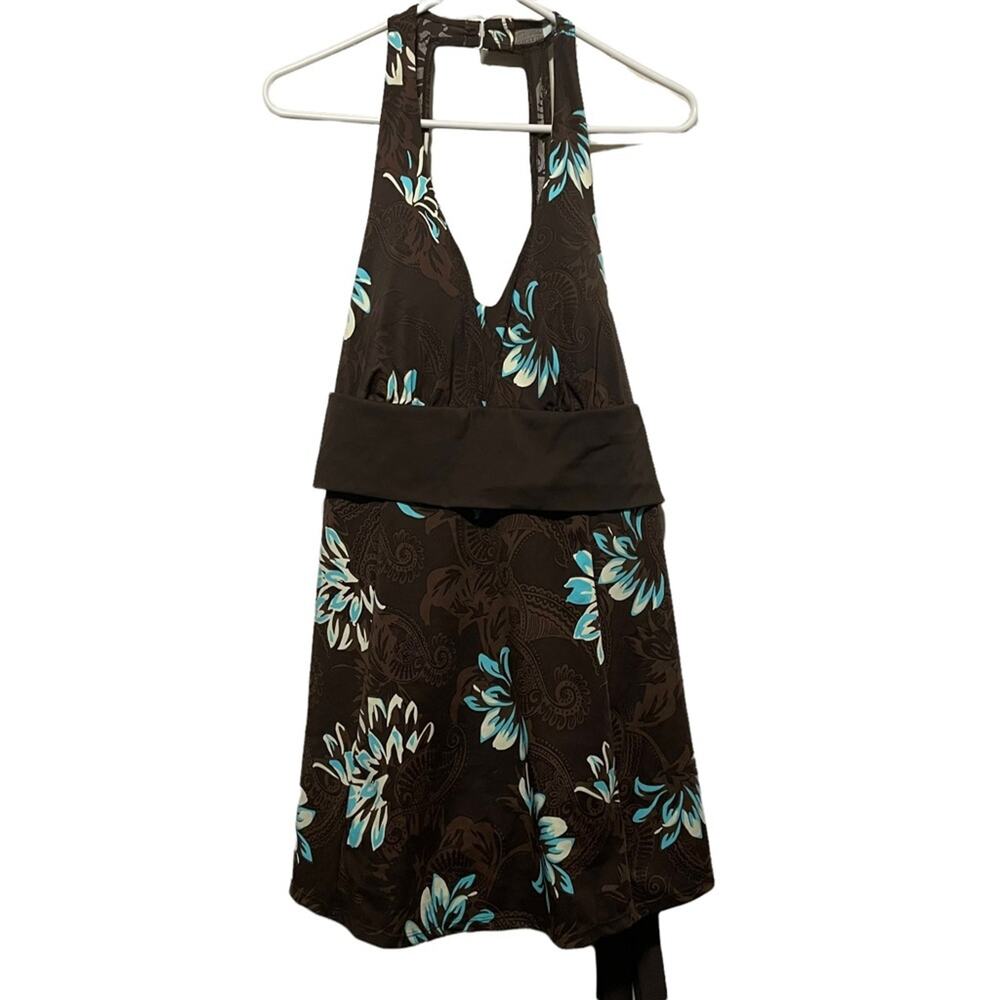 Swim 365‎ Wireless Floral Swim Top